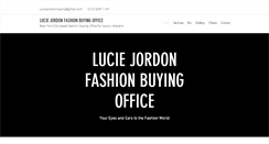 Desktop Screenshot of luciejordonbuyingoffice.com